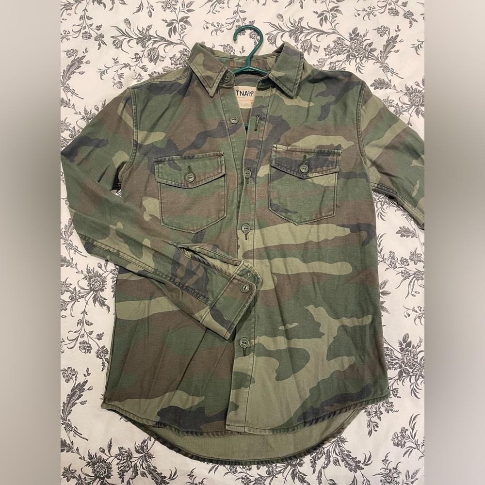 TNA ARMY SHIRT JACKET